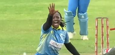 5th T20I: Marie Bimenyimana's 3 for 9 