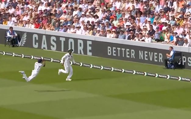 AIR-BORNE! Milan Rathnayake's swashbuckling catch stuns Lord's