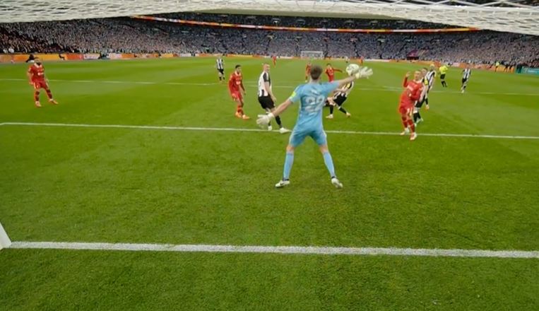 Nick Pope’s unreal one-handed save kept Liverpool at bay