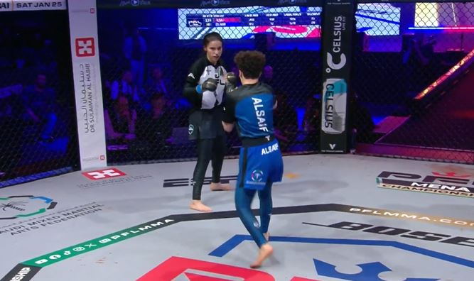 Hattan Alsaif vs Lilia Osmani | Fight Highlights