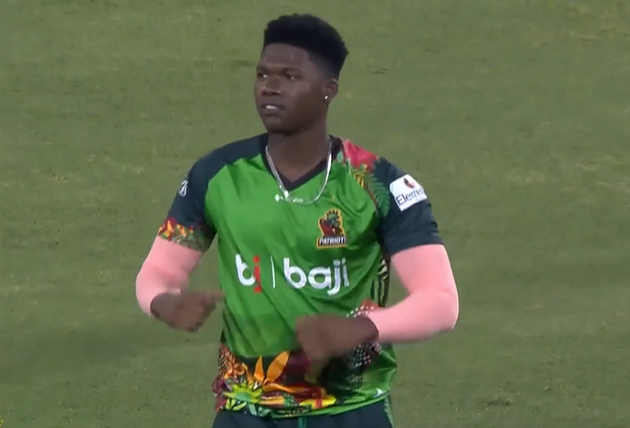 Guyana vs St Kitts and Nevis: Ashmead Nedd's 4 for 25