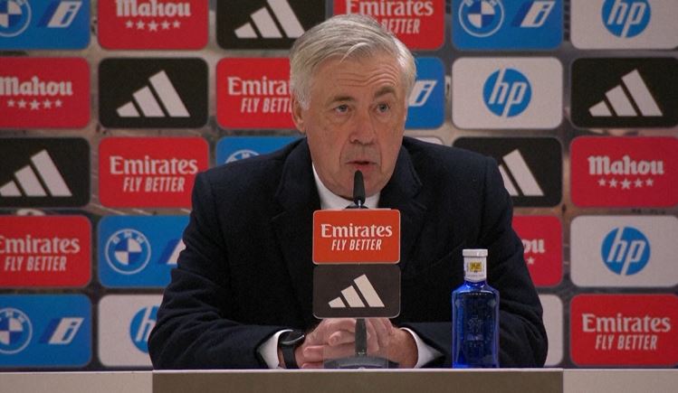 Ancelotti unhappy with VAR's decision as Real Madrid draw with Atletico