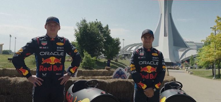 Get on your soapbox! Verstappen king on four wheels in makeshift cart races