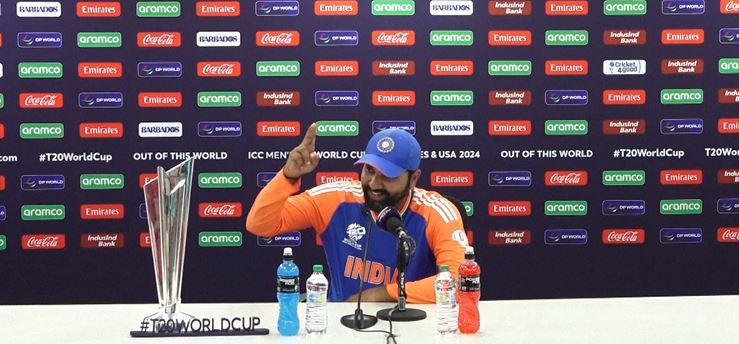 This was my last T20I game as well: Rohit Sharma after winning the World Cup