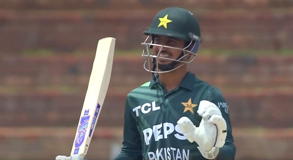 2nd ODI: Saim Ayub's 113* off 62  