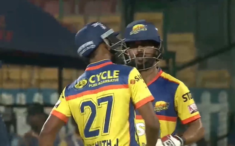 Kalyani Bengaluru Blasters vs Mysore Warriors: Manoj Bhandage's 58* off 33