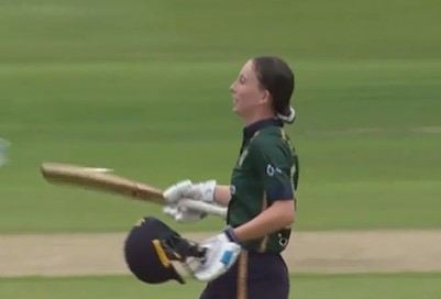 1st ODI: Orla Prendergast's 122* off 107