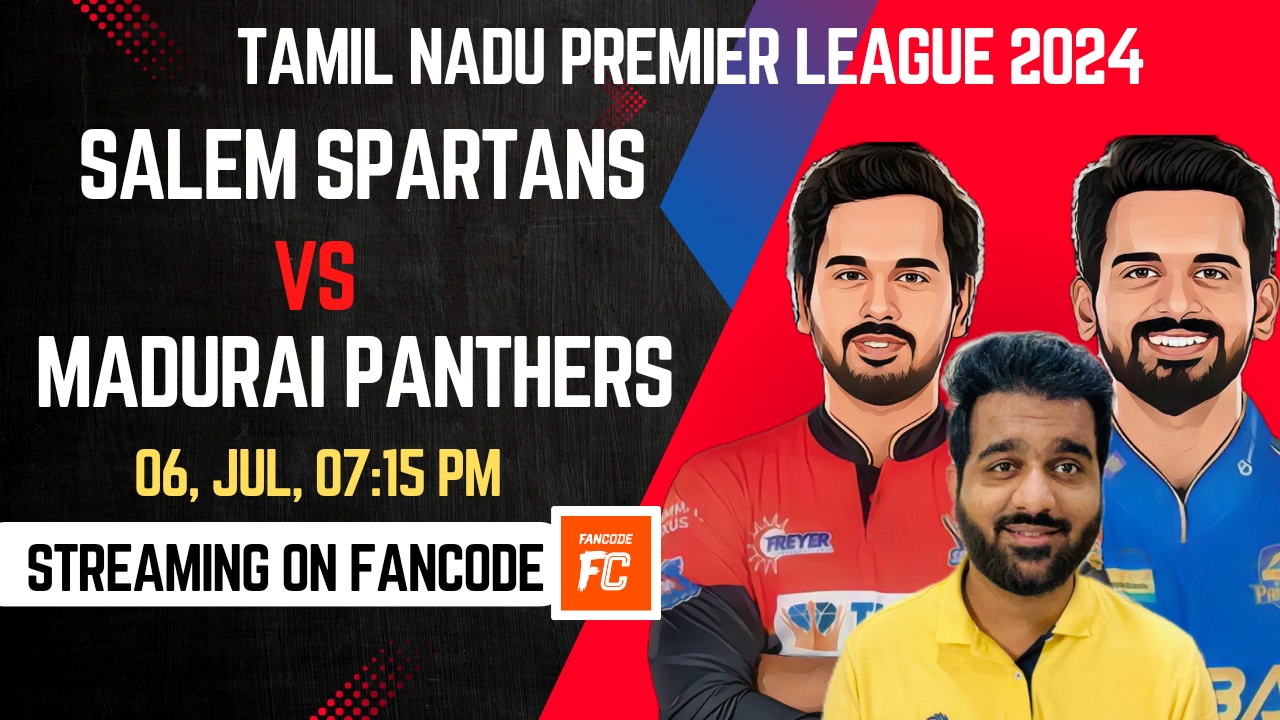 poster url for Match 3: Salem Spartans vs Siechem Madurai Panthers | Fantasy Preview