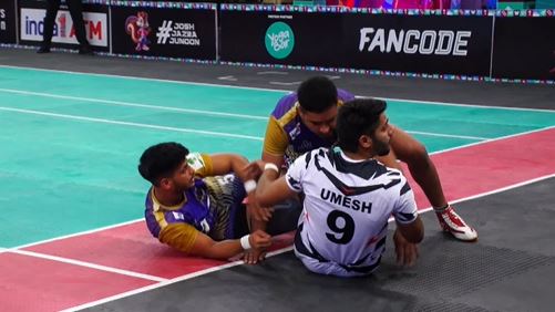 Umesh Panwar's Kabaddi ka kamaal performance