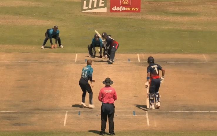 USA beat Namibia by 6 wickets 