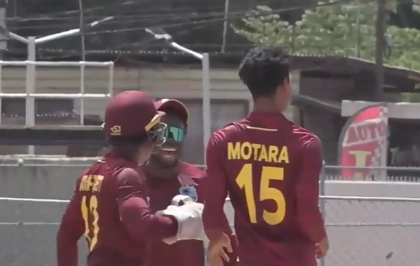 Combined Campuses and Colleges vs West Indies Academy: Zishan Motara's 3 off 31