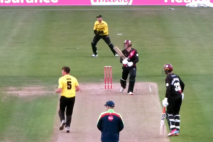 poster url for Gloucestershire vs Somerset: Tom Banton's 79 off 53