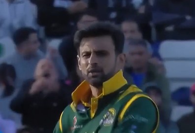 poster url for India vs Pakistan: Shoaib Malik's 3 for 38