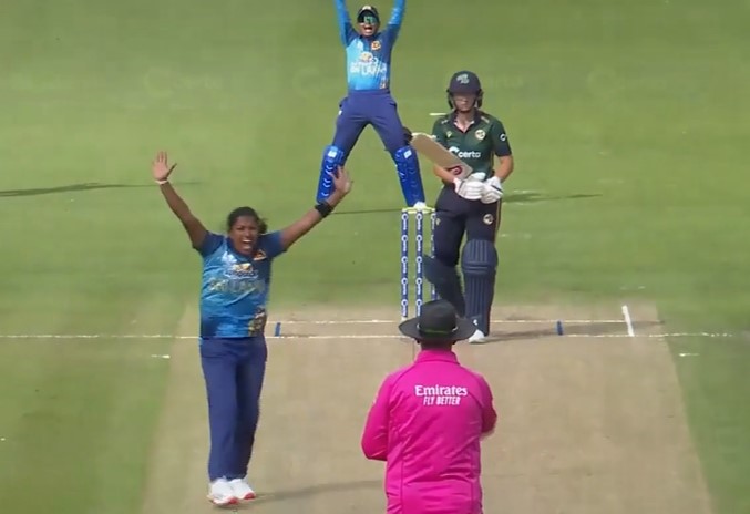 3rd ODI: Achini Kulasuriya's 3 for 35