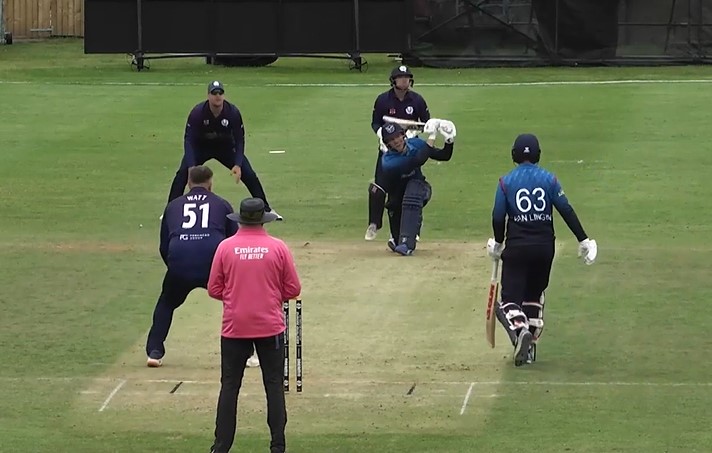 Scotland vs Namibia: Gerhard Erasmus's 63 off 51