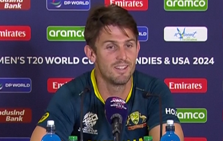 poster url for Afghanistan outplayed us tonight: Mitchell Marsh