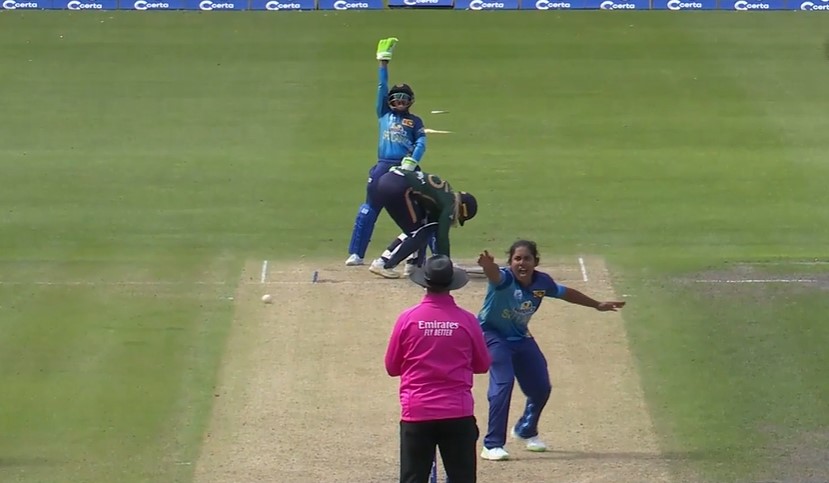 3rd ODI: Chamari Athapaththu's 3 for 15