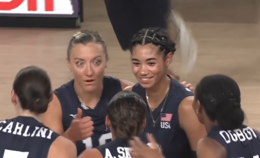 Match 65: USA 3-0 France | Women’s VNL 2024