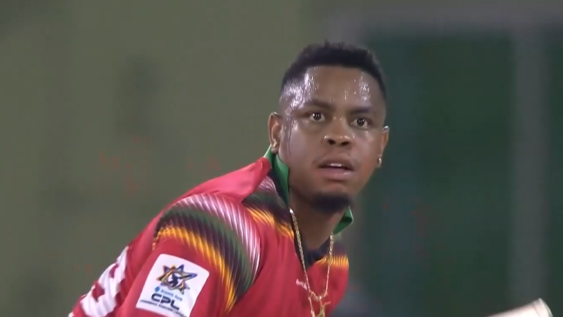 poster url for Guyana vs St Kitts and Nevis: Shimron Hetmyer's 63 off 33