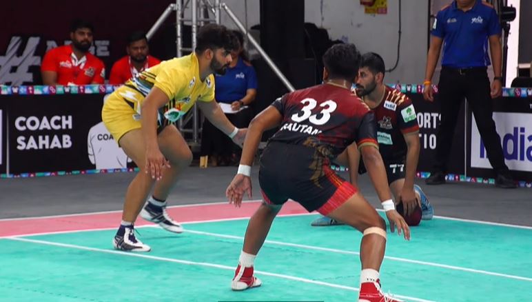 Nishant Bhati's Kabaddi ka kamaal performance