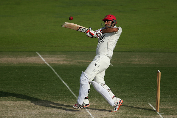 Asghar Afghan scores maiden Test ton