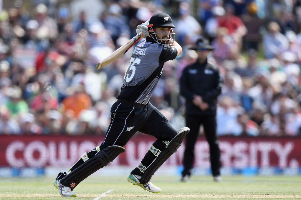 Daryl Mitchell's ton powers Kiwis past 300