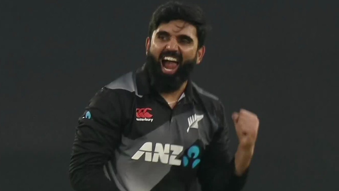 4 for 16! Ajaz Patel gives back BAN the spin dose