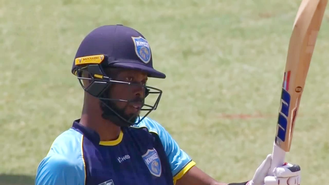 Chase scores a valuable fifty for Saint Lucia Kings