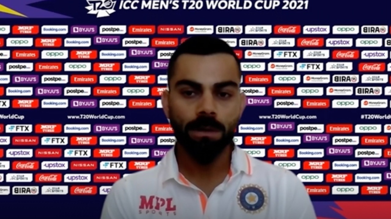 "We've never discussed our record in WC" - Kohli