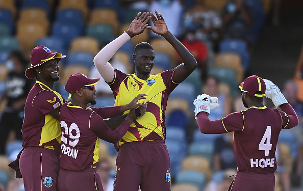 Holder, King shine as WI thrash ENG in 1st T20I