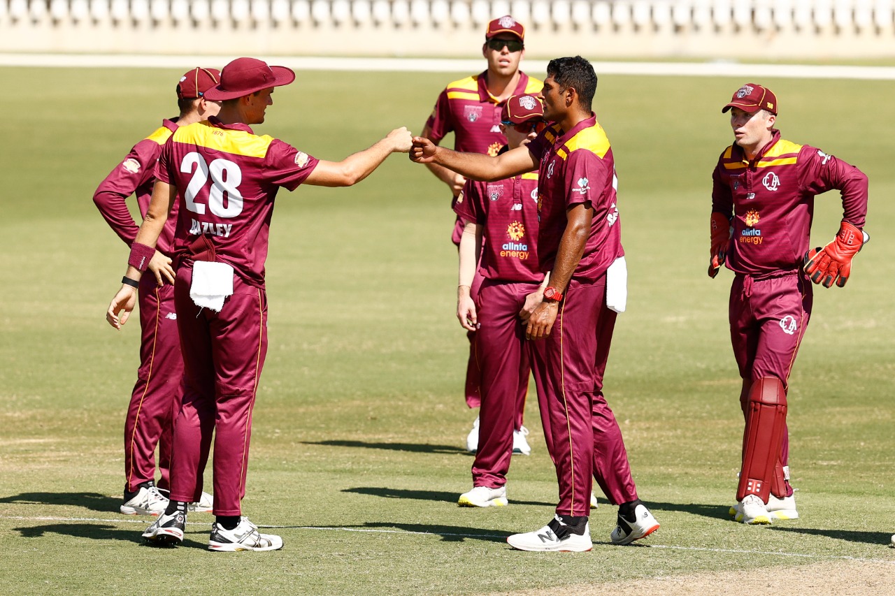 Truloff, Sandhu sizzle as Queensland win by 92 runs