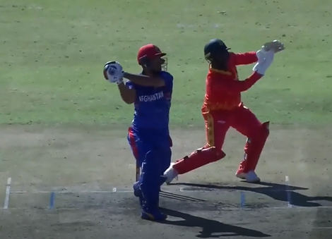 Zadran's whirlwind 57 downs Zimbabwe