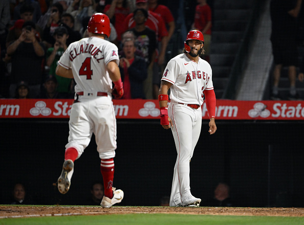 Los Angeles Angels v Boston Red Sox