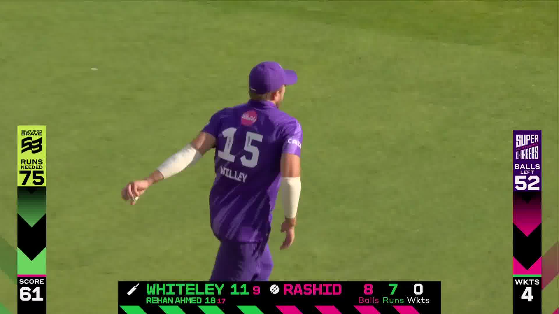 Wicket A Rashid Gets His First And Takes Crucial One For The Chargers Wicket A Rashid Gets His First And Takes Crucial One For The Chargers