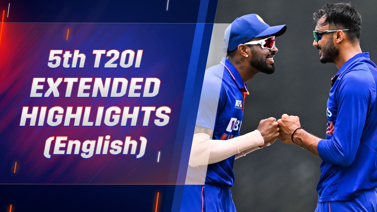 5th T20I: Extended Match Highlights