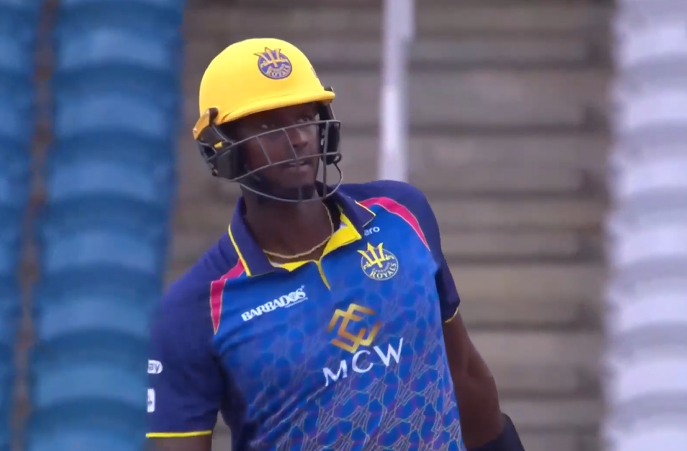 Holder's steady knock of 40 saves the day for Barbados