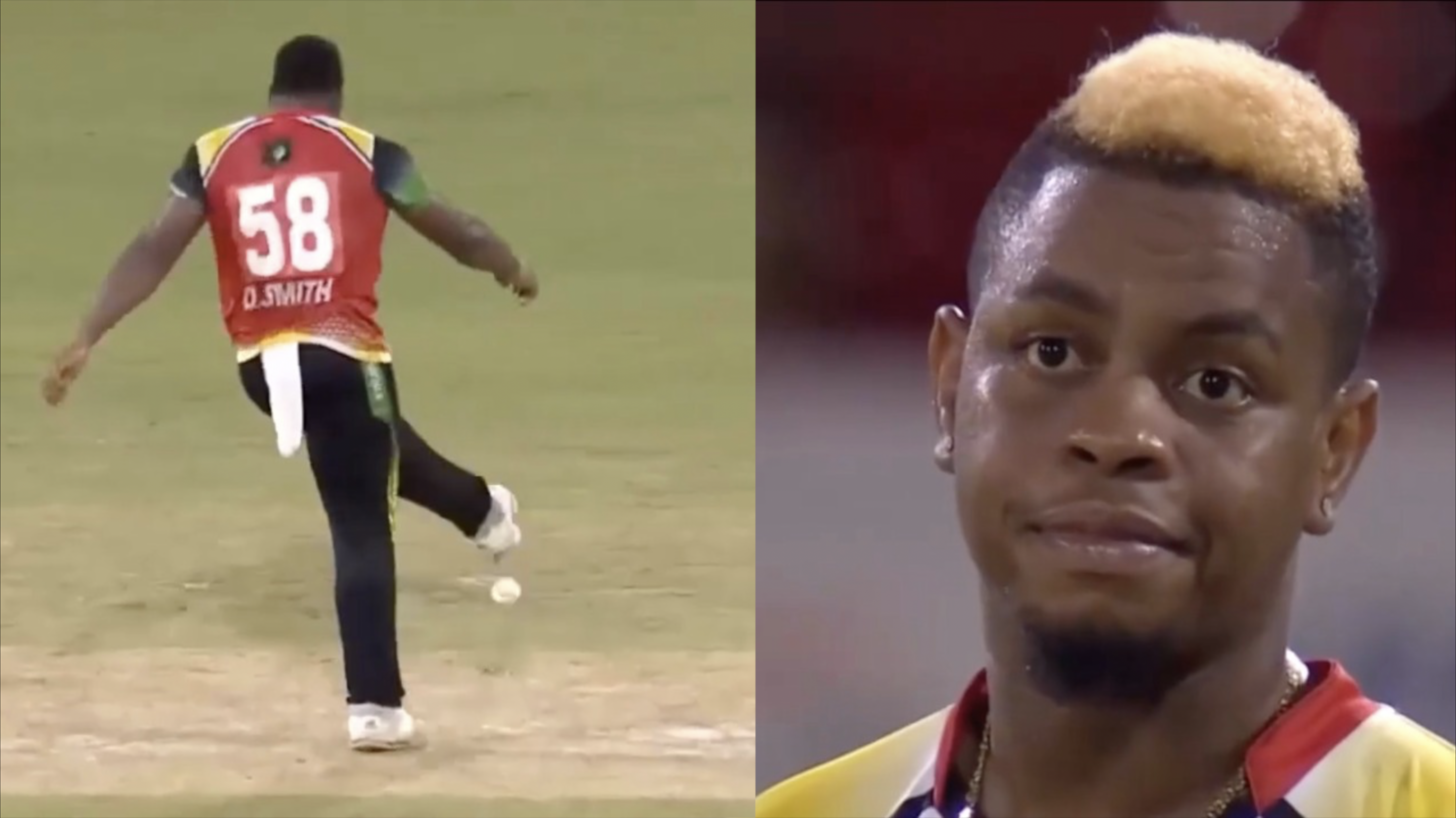 Comedy of errors! Odean Smith stuns Hetmyer
