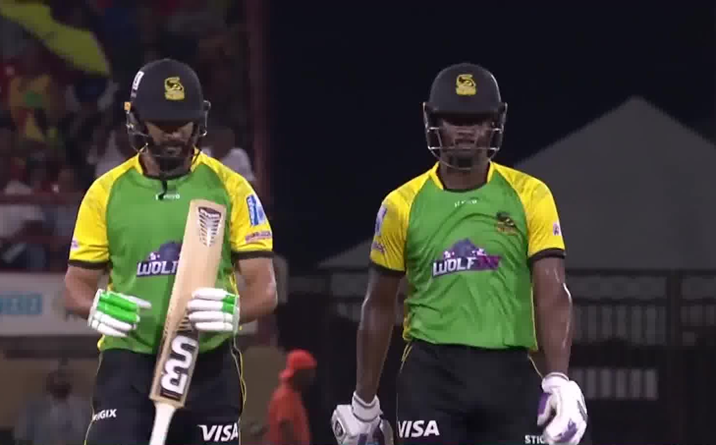 415 runs scored! Jamaica beat Guyana to enter final