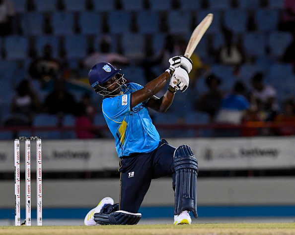 87 runs with 5 sixes! Charles gives a dream start to St Lucia