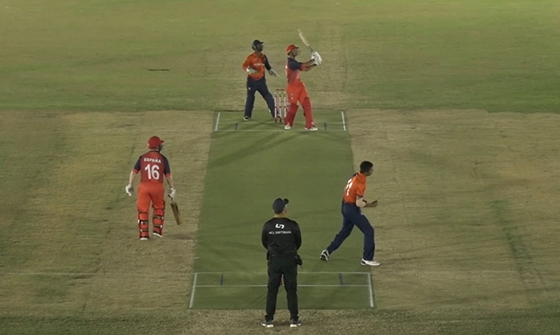 51 off 26! Daniel Dayle-Calle anchors Netherlands-XI