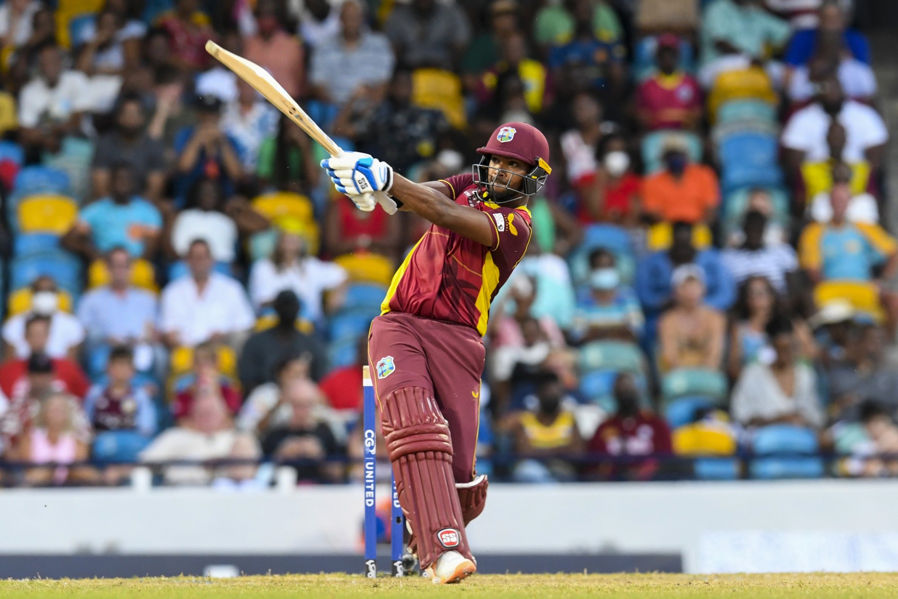 666! Pooran takes Warrican to the cleaners