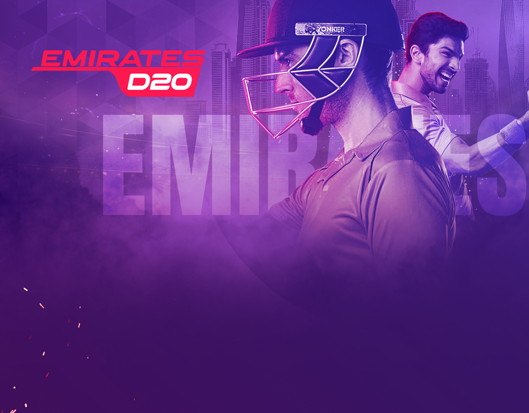 Match 7 of emirates d20: fujairah vs dubai banner
