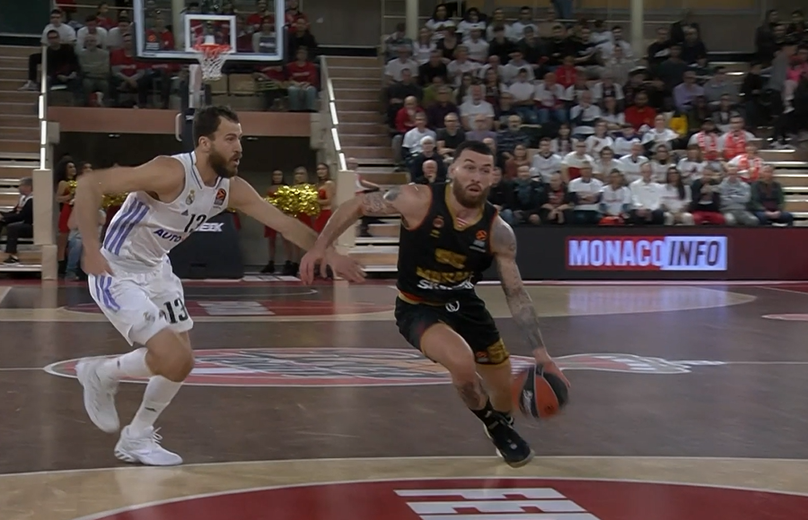 Real Madrid beat Monaco 95-91 to continue winning streak