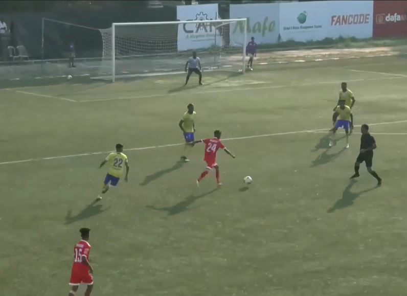 Calangute Association edge past Panjim Footballers 1-0