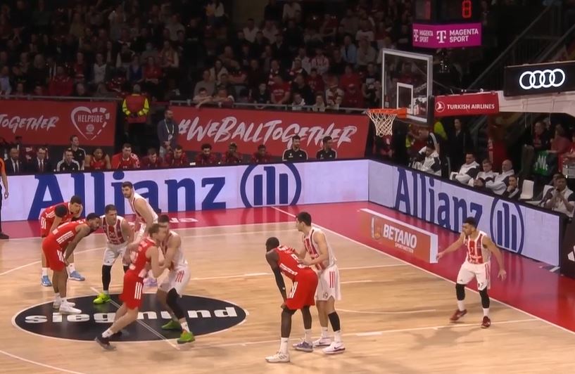 Bayern Munich beat Crvena zvezda 87-80 in a magnetic clash