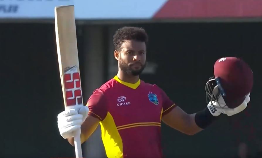 Shai Hope's 128* powers visitors to 335