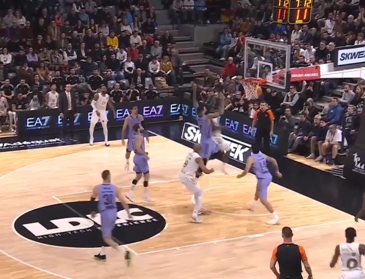 Real Madrid beat LDLC 75-71 in an enthralling clash