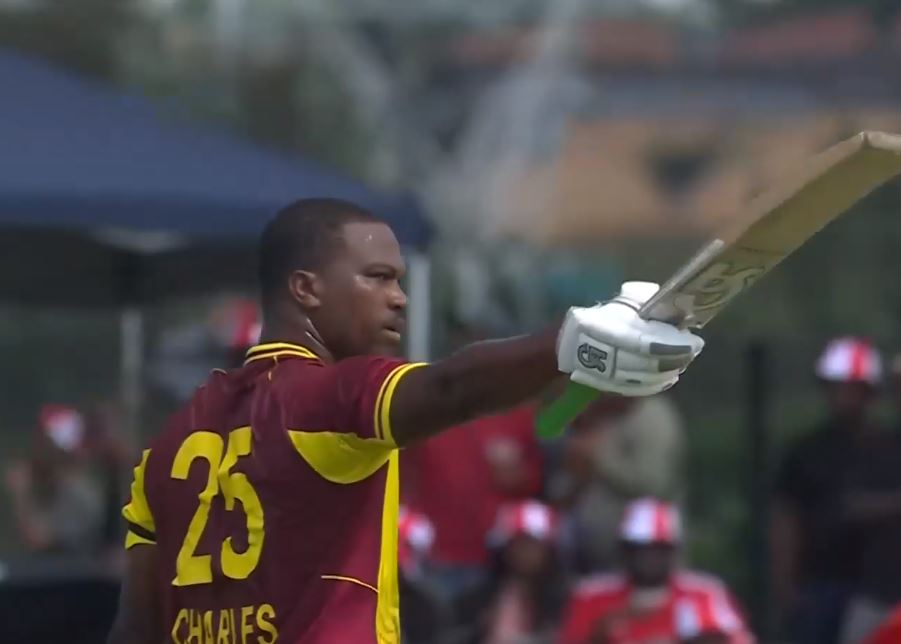 118 off 46! Johnson Charles hits second fastest T20I ton