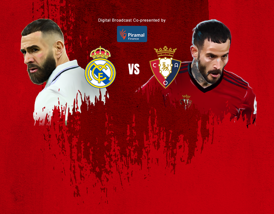 Real Madrid Vs Osasuna Copa Del Rey 2022-23 Football Match Live ...