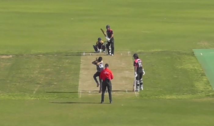 9 Fours! Lachlan Lake charges with 51-ball 71